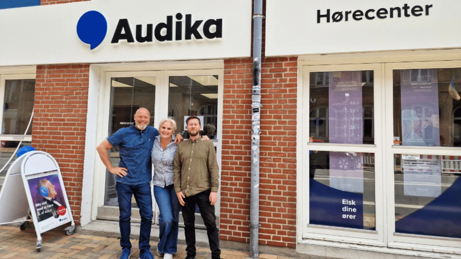 Dansk HøreCenter Odense bliver til Audika