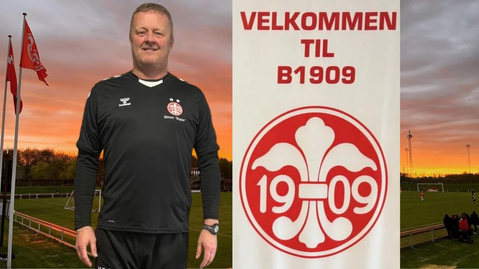 B1909 byder ny assistenttræner velkommen