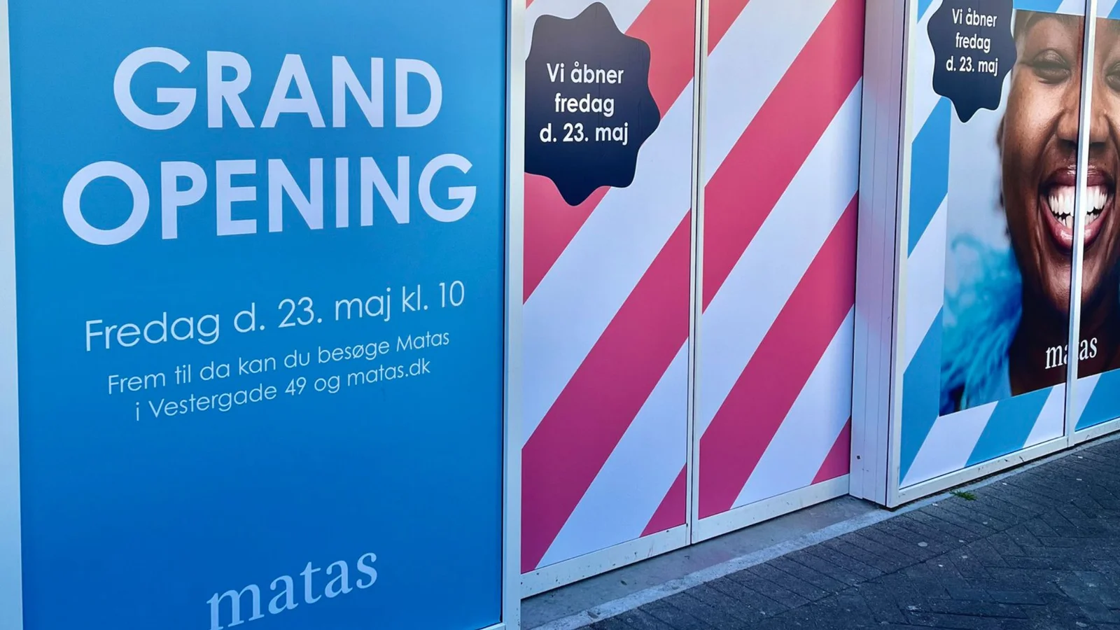 Matas holder Grand Opening i Vestergade 70