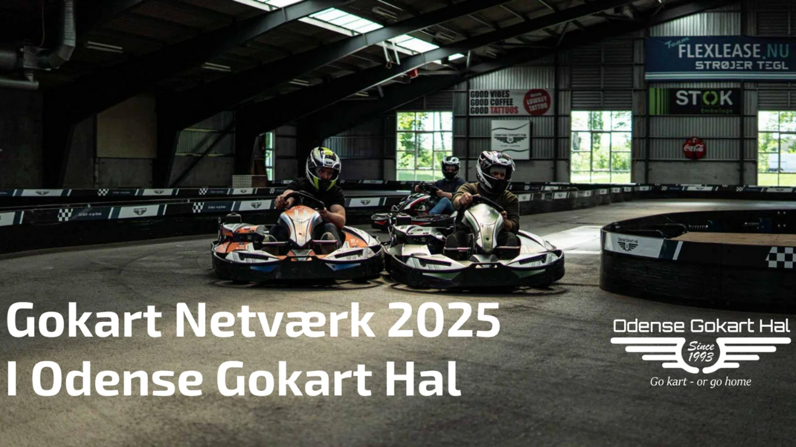 Forretning med fart på: Odense Gokart Hal starter nyt gokartnetværk