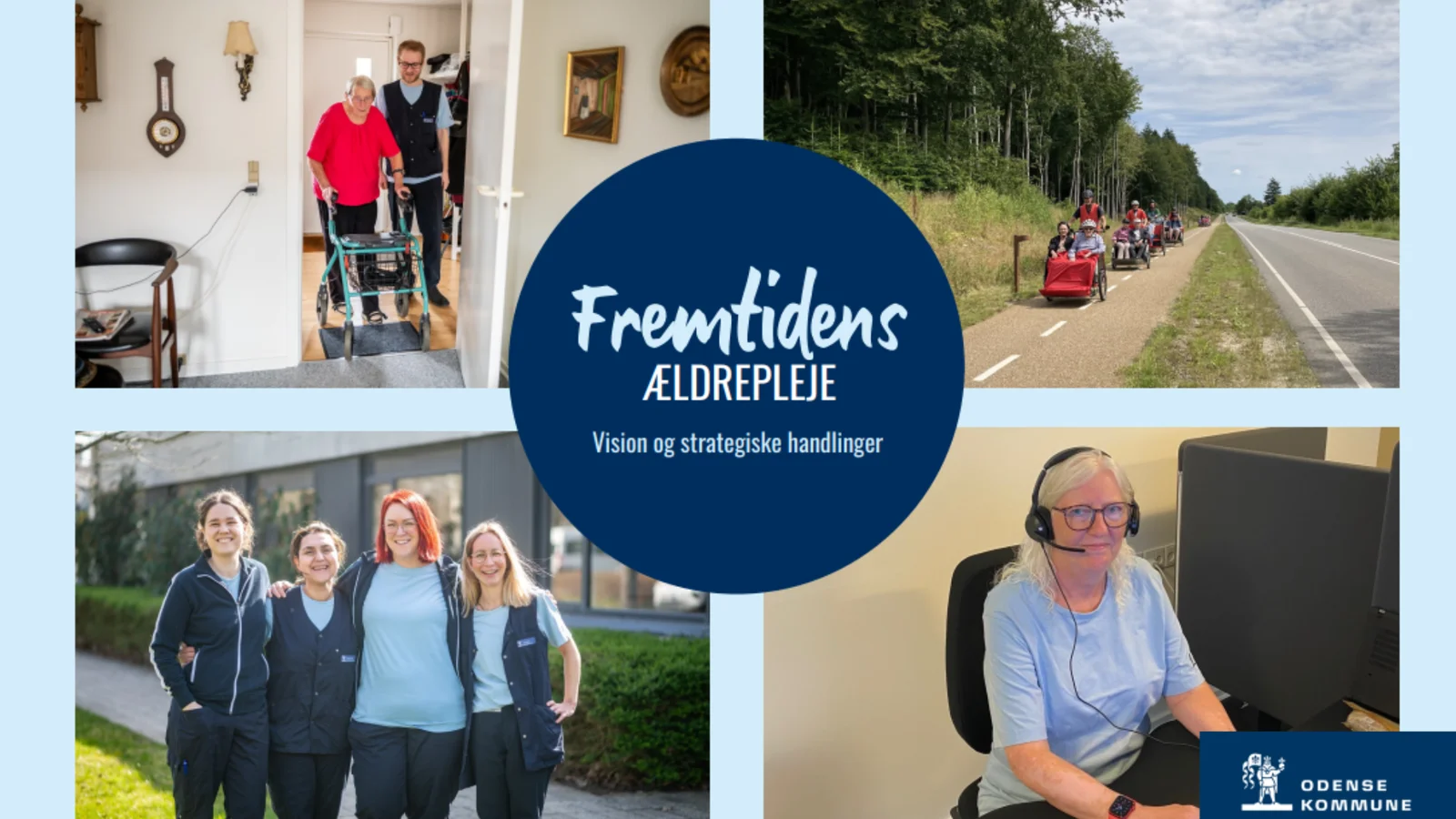Faste teams, velfærdsteknologi og frivillige skal fremtidssikre ældreplejen