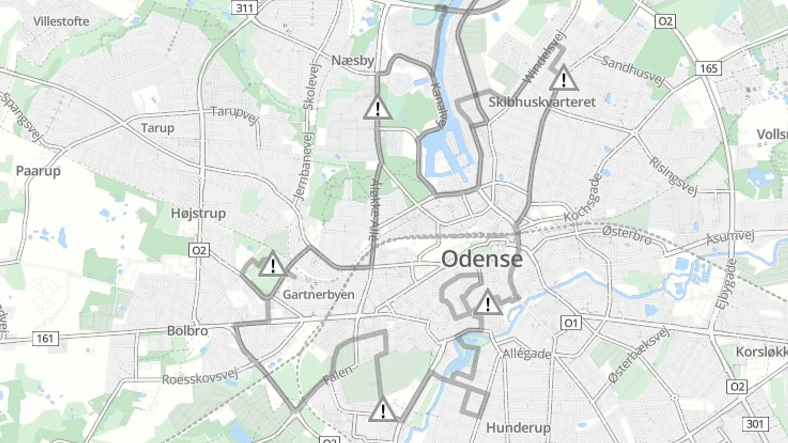 HCA Marathon søndag den 24/9 påvirker trafikken i Odense