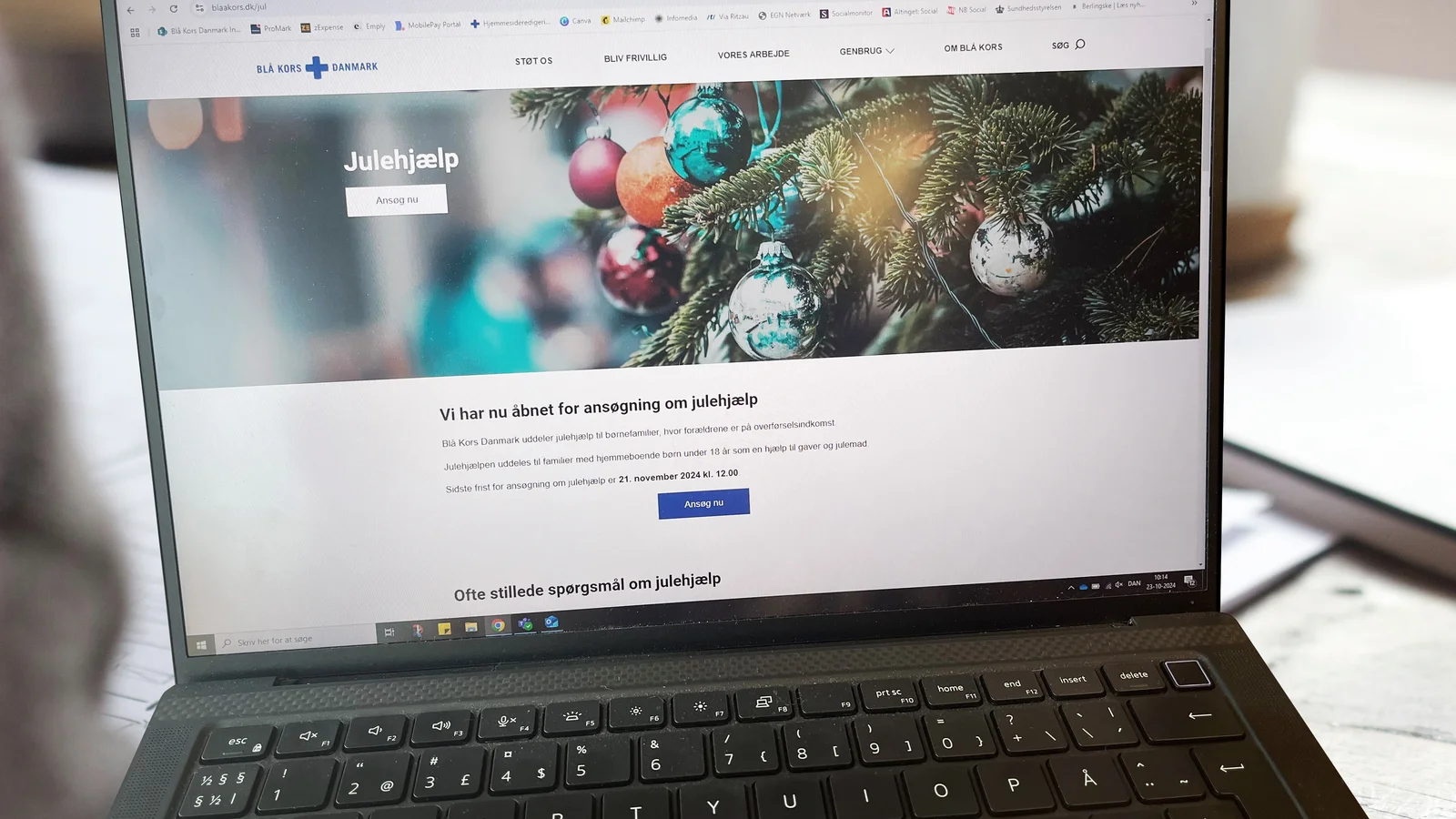 Rekordmange har allerede søgt om julehjælp