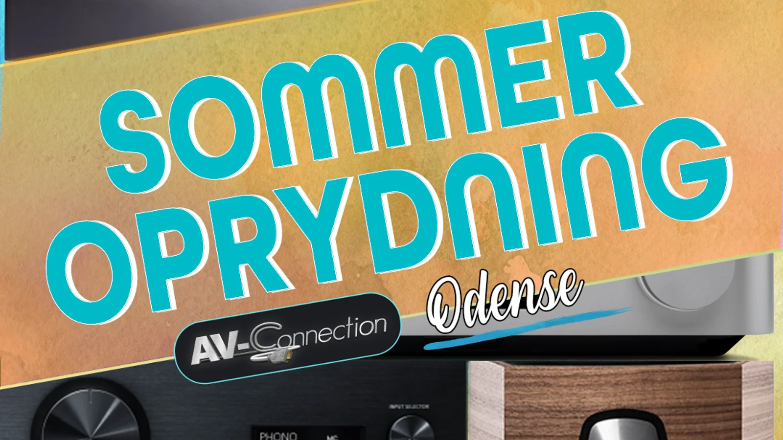 Der er sommeroprydning med gode tilbud hos AV-Connection i Dalum