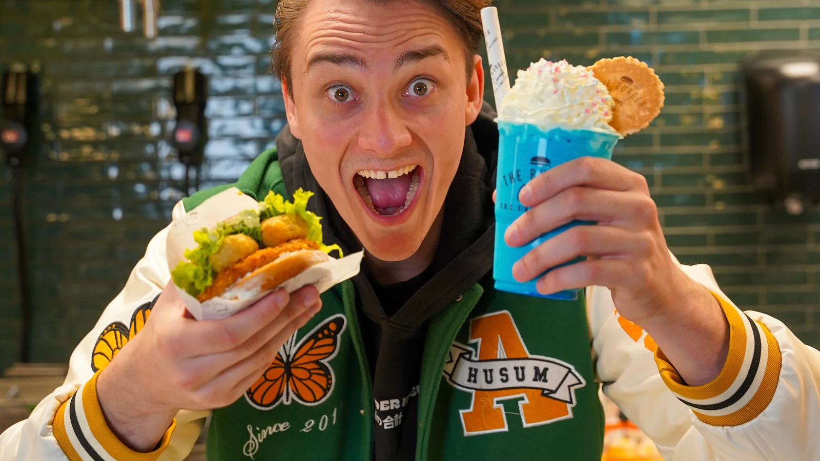 Kendt youtuber får egen burger og milkshake hos burgerbar i Kolding