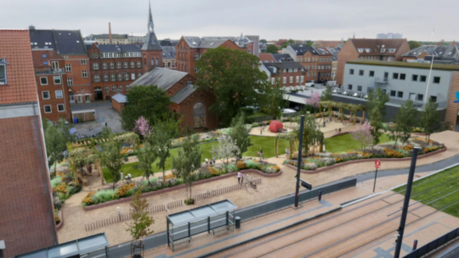 Ny lommepark på vej i centrum af Odense