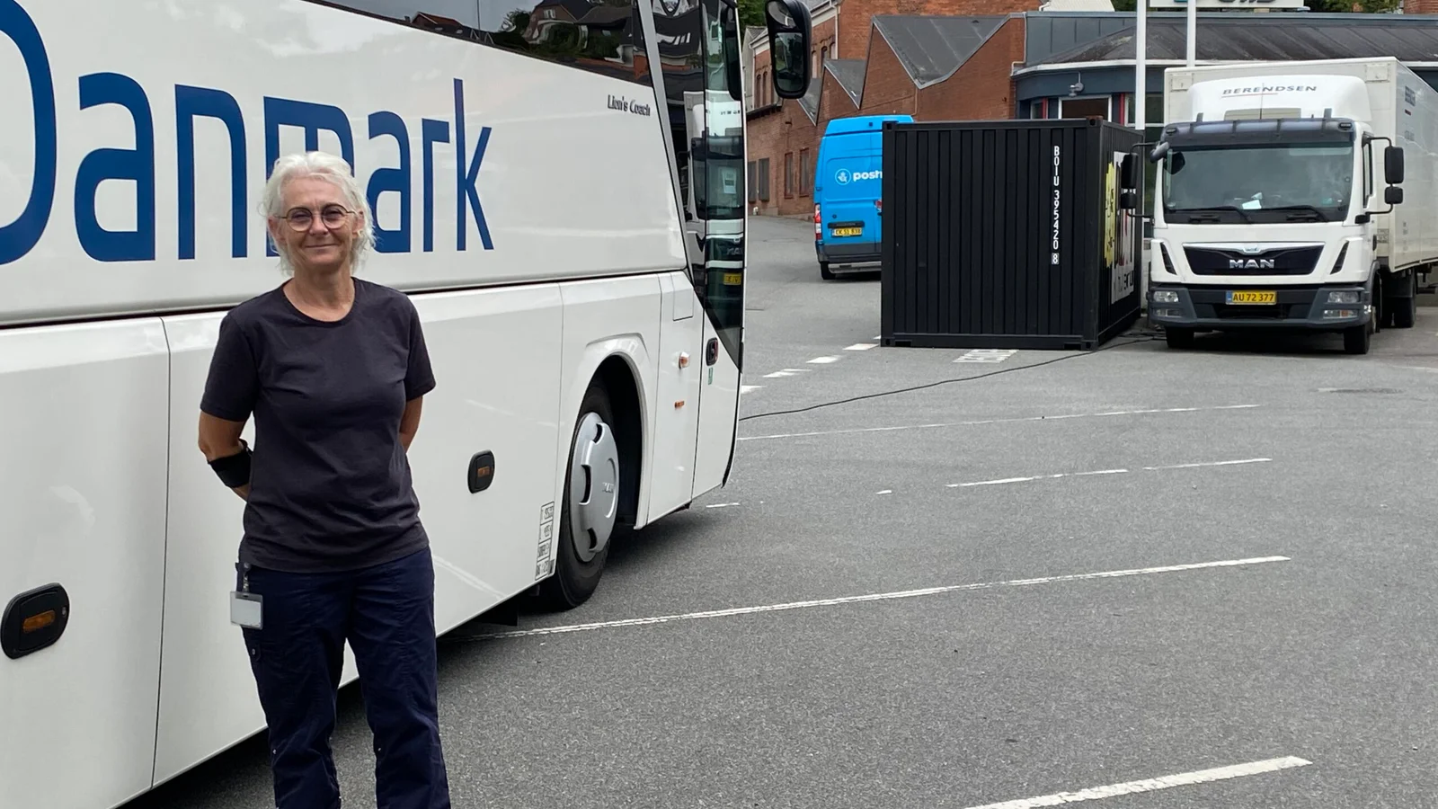 Medarbejderne hos vaskerikoncernen Elis fik besøg af PensionDanmarks rådgivningsbus