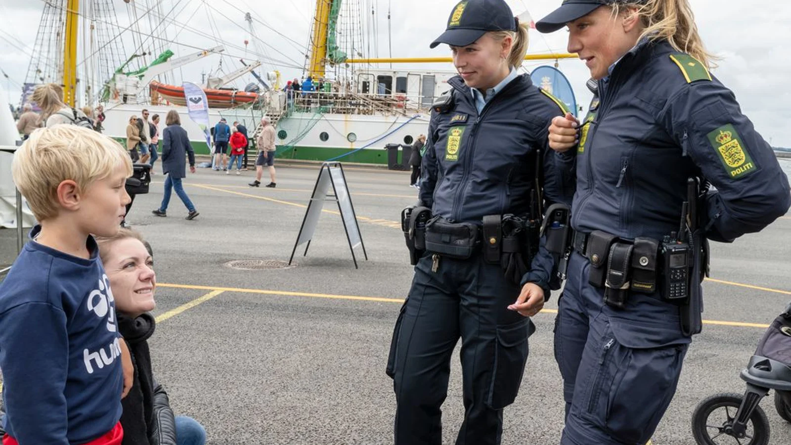 Politiet er klar til The Tall Ships Races – tag cyklen til havnen!