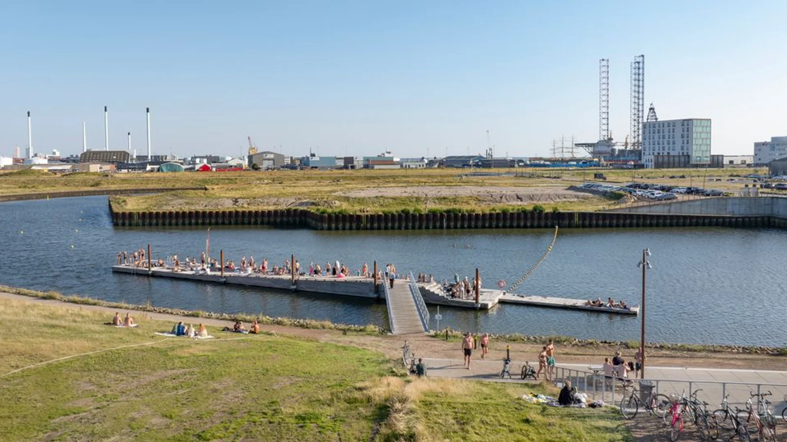 Aqtiv - havbad og vandsport er nu klar til indvielse