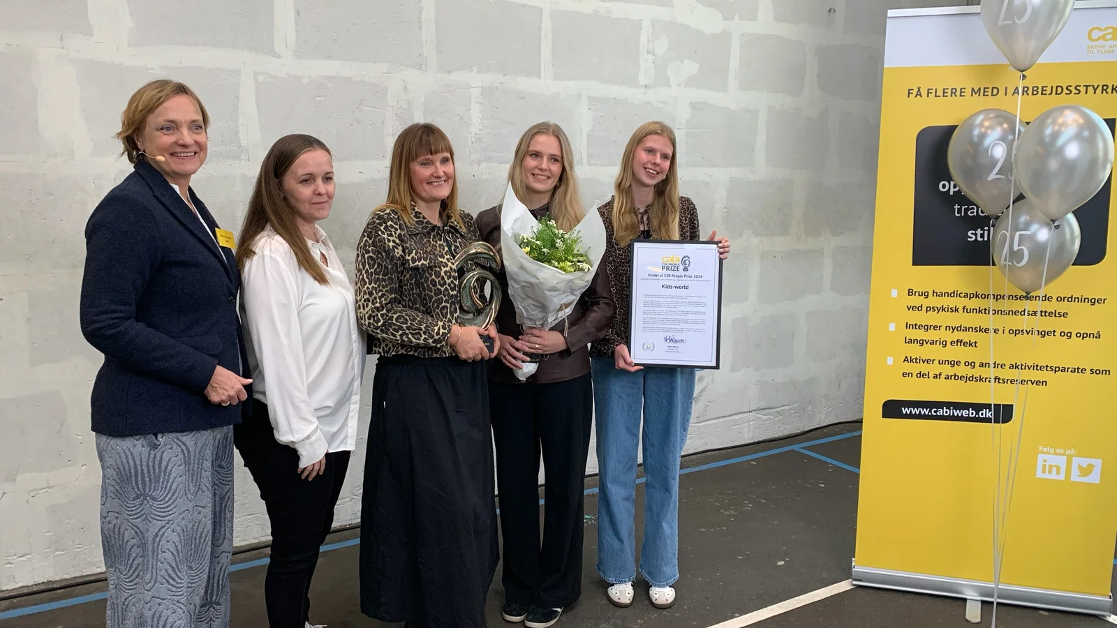 Kids-world vinder national CSR-pris – gør en kæmpe forskel for udsatte unge
