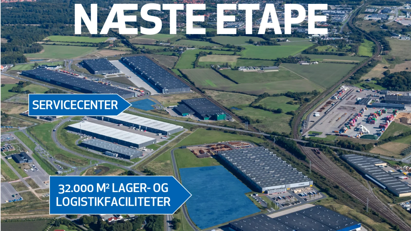Taulov Dry Port har fået godkendt næste udviklingsskridt