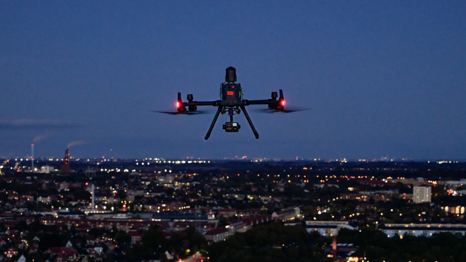 Droner leder efter utætheder i fjernvarmen