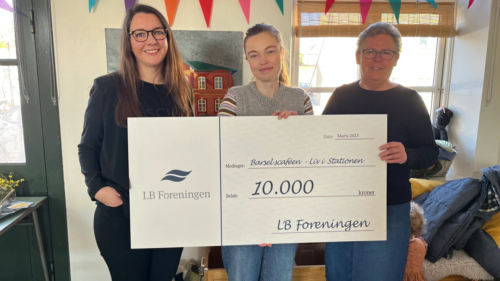 Lokal donation giver flere muligheder for barslende forældre på Midtfyn