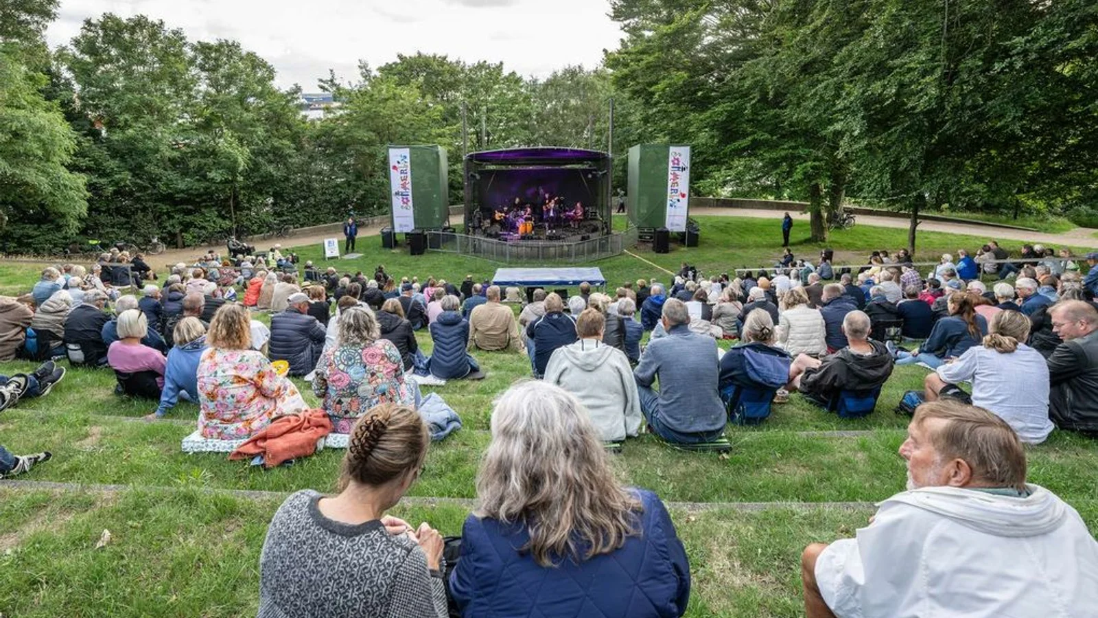 Klar til renovering: Byparken har en sund træbestand