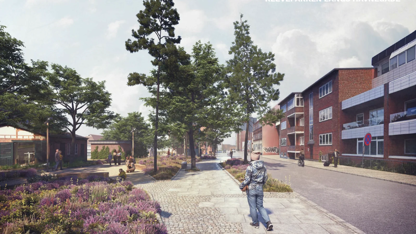 Kleveparken tager form – ny grøn oase midt i Esbjerg på vej