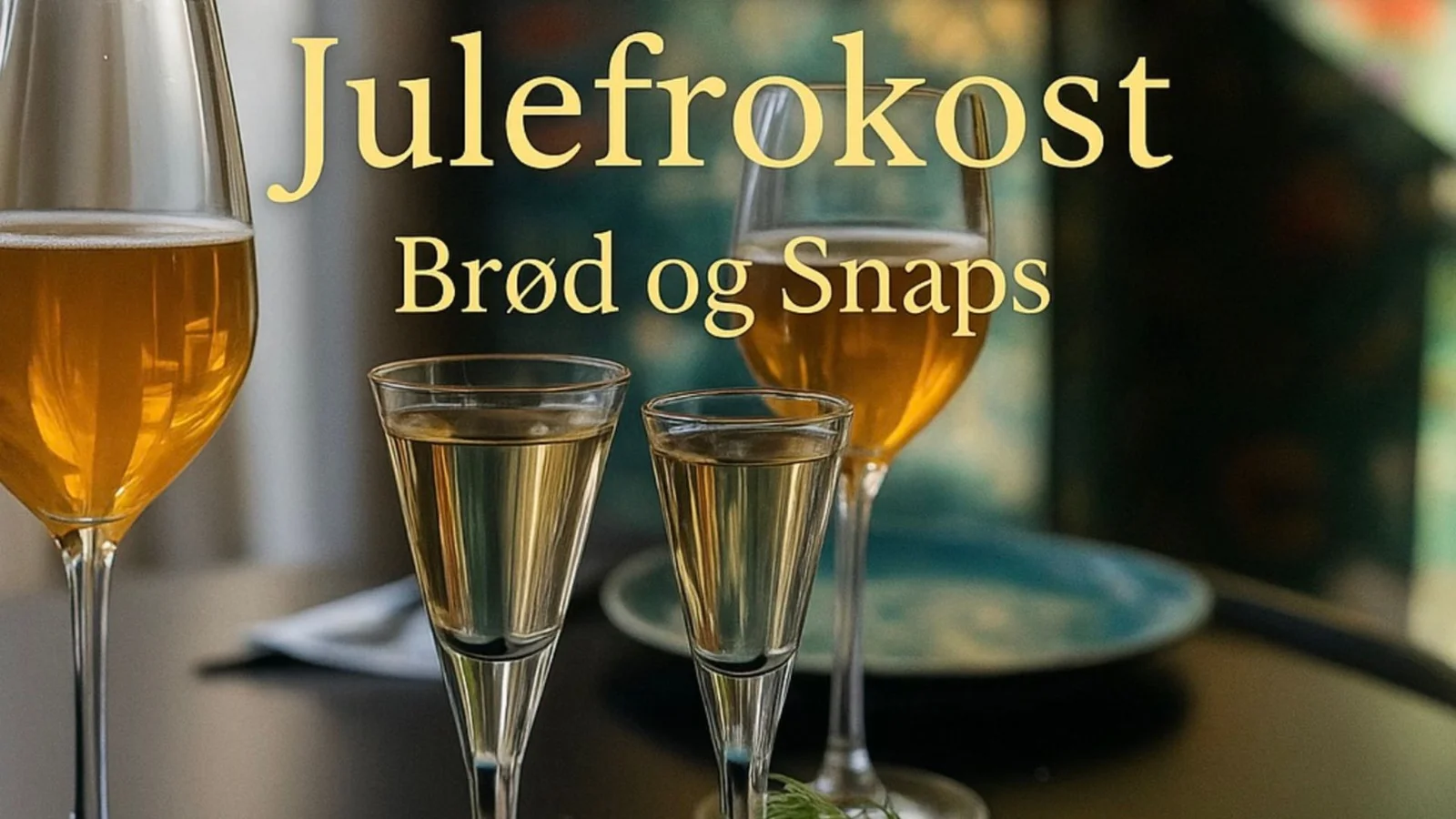 Hold årets julefrokost hos Brød & Snaps