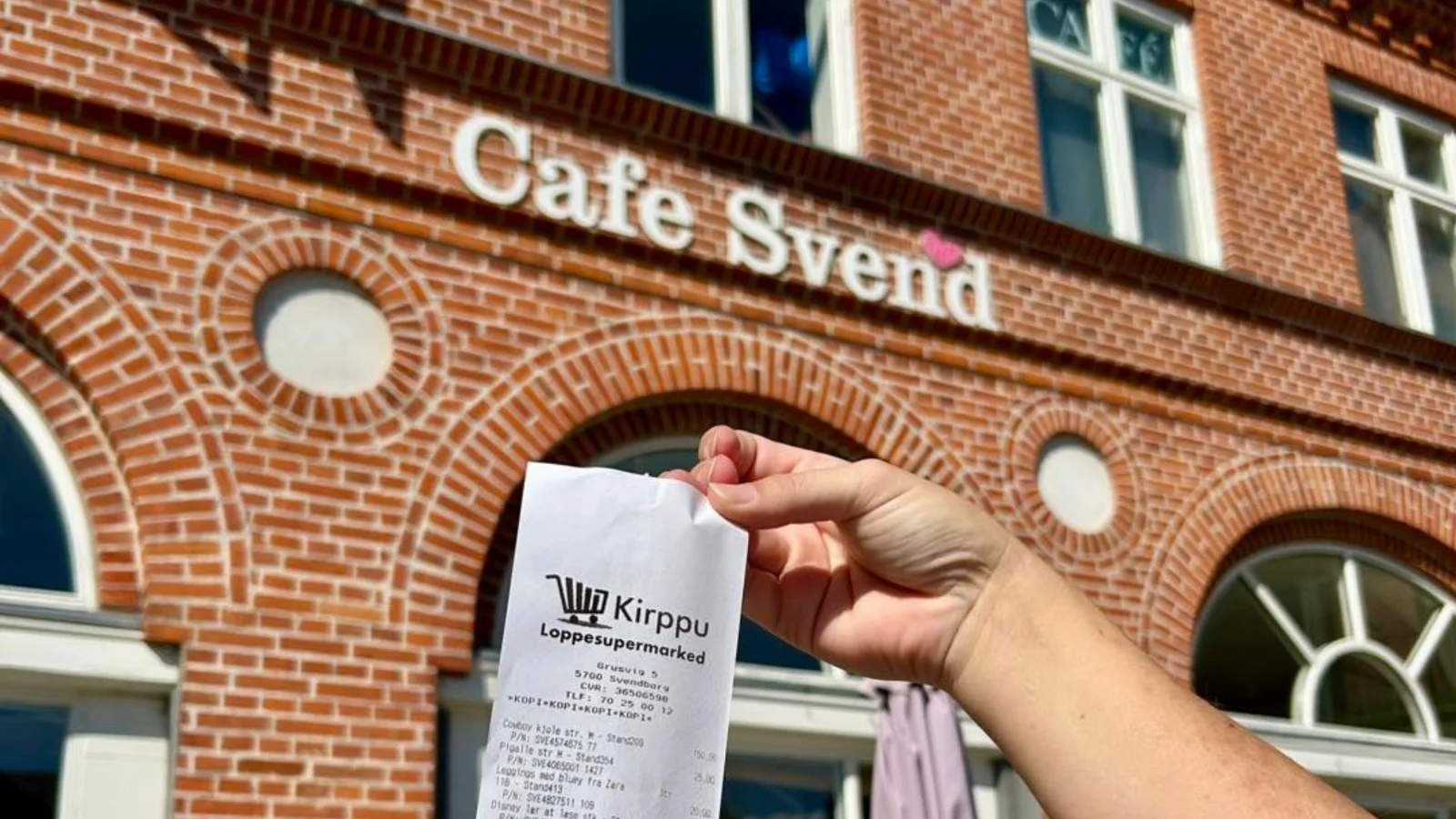 Café Svend indgår samarbejde med Kirppu