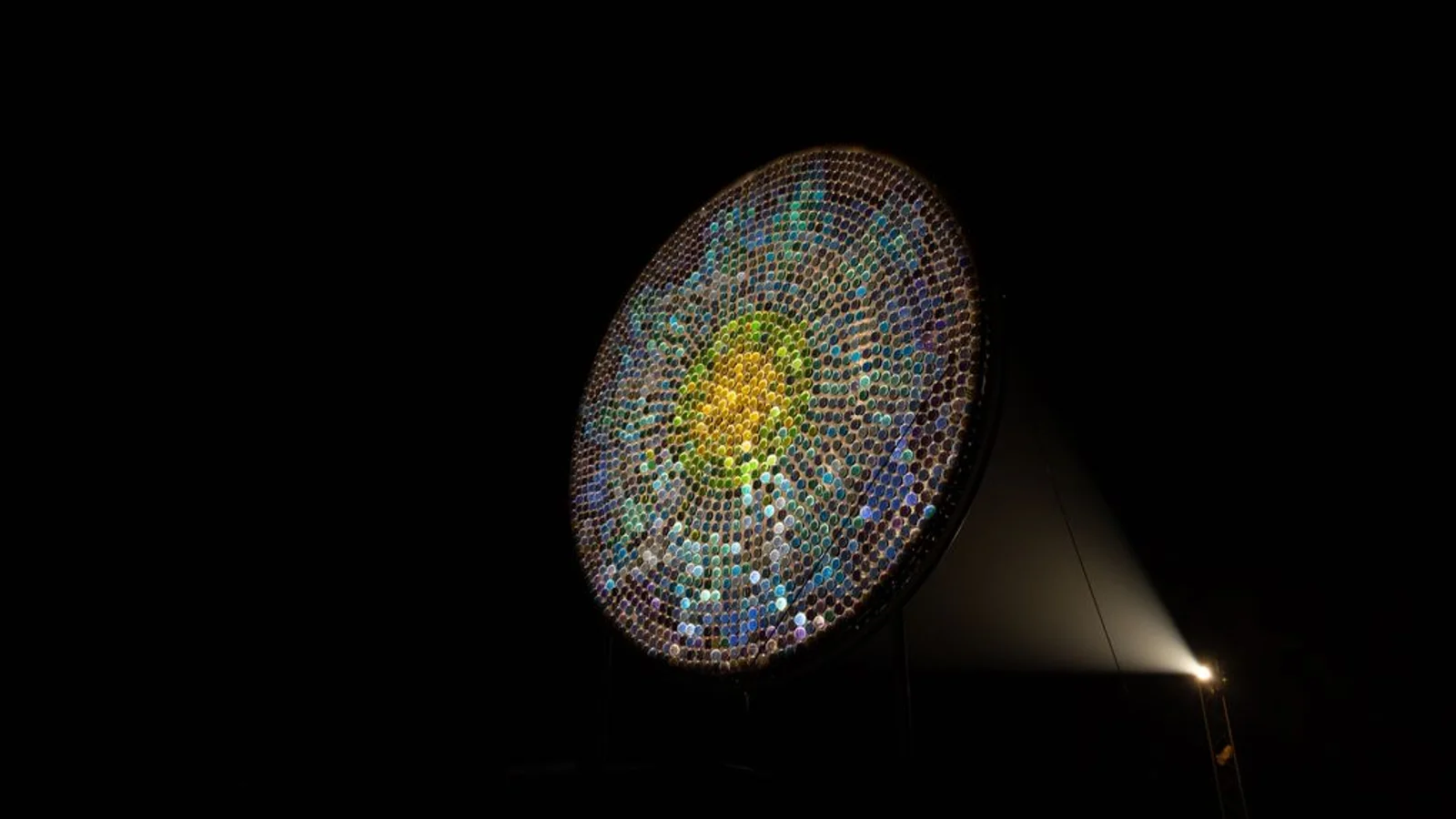 Lyskunst fra Copenhagen Light Festival til mørket på Langeland