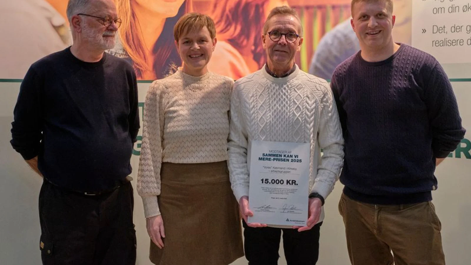 ”Vores” Købmand i Kirkeby modtager pris på 15.000 kroner
