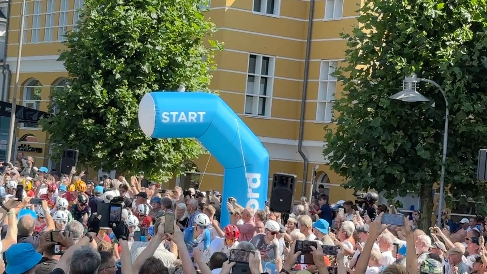 Startskuddet til årets kongeetape gik i dag i Svendborg