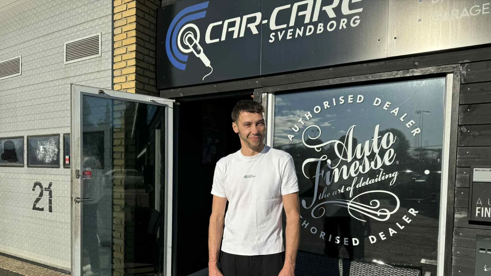 Ny kollega hos Car-Care Svendborg: Oleksii er nu en fast del af teamet