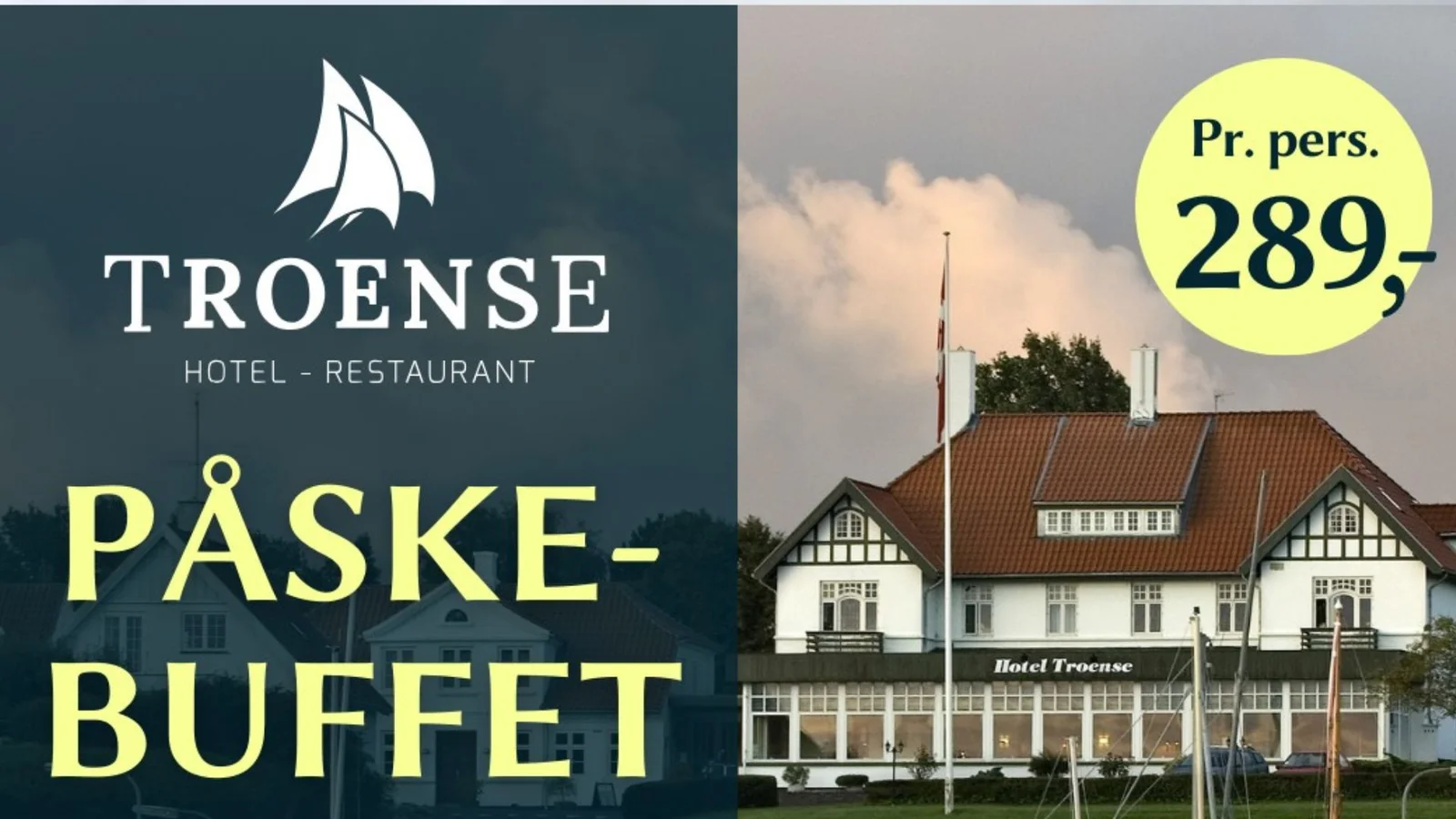 Lad Hotel Troense danne rammen om årets påskefrokost