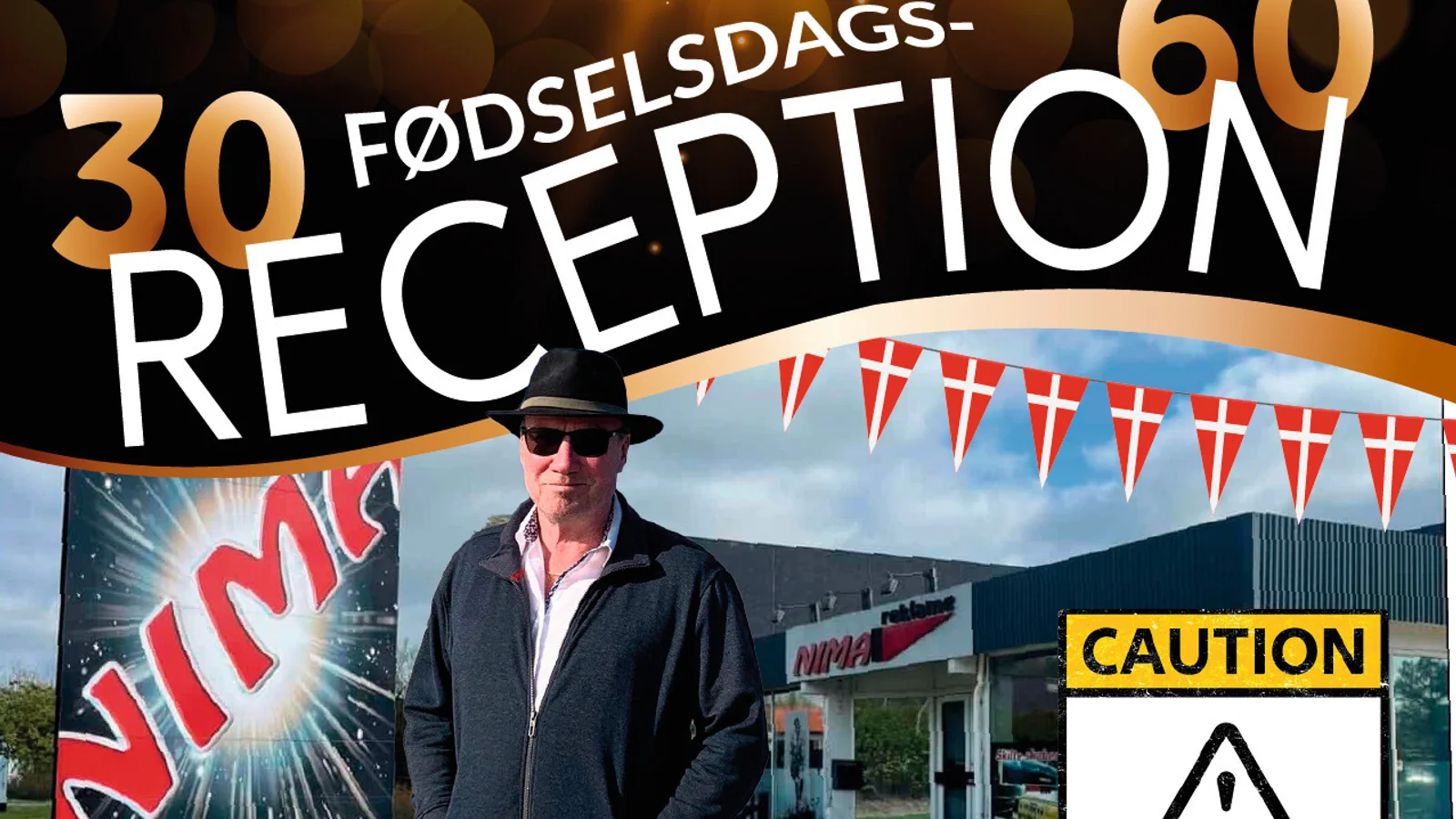 Fejringen fortsætter: Nima Reklame inviterer til fødselsdagsreception