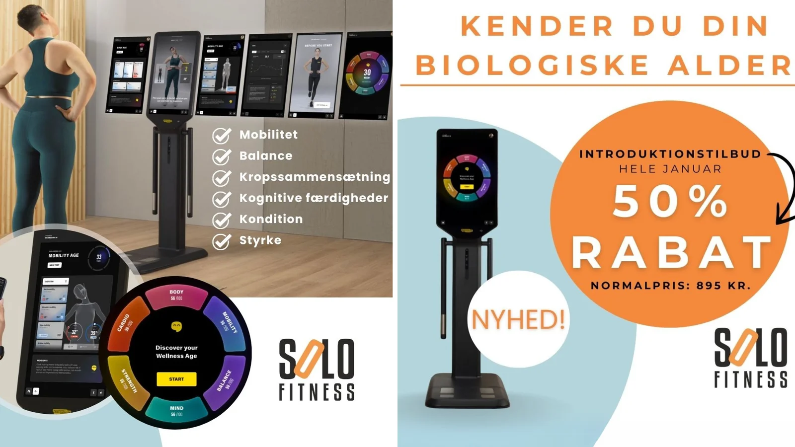 Banebrydende ny teknologi er landet hos SOLO Fitness