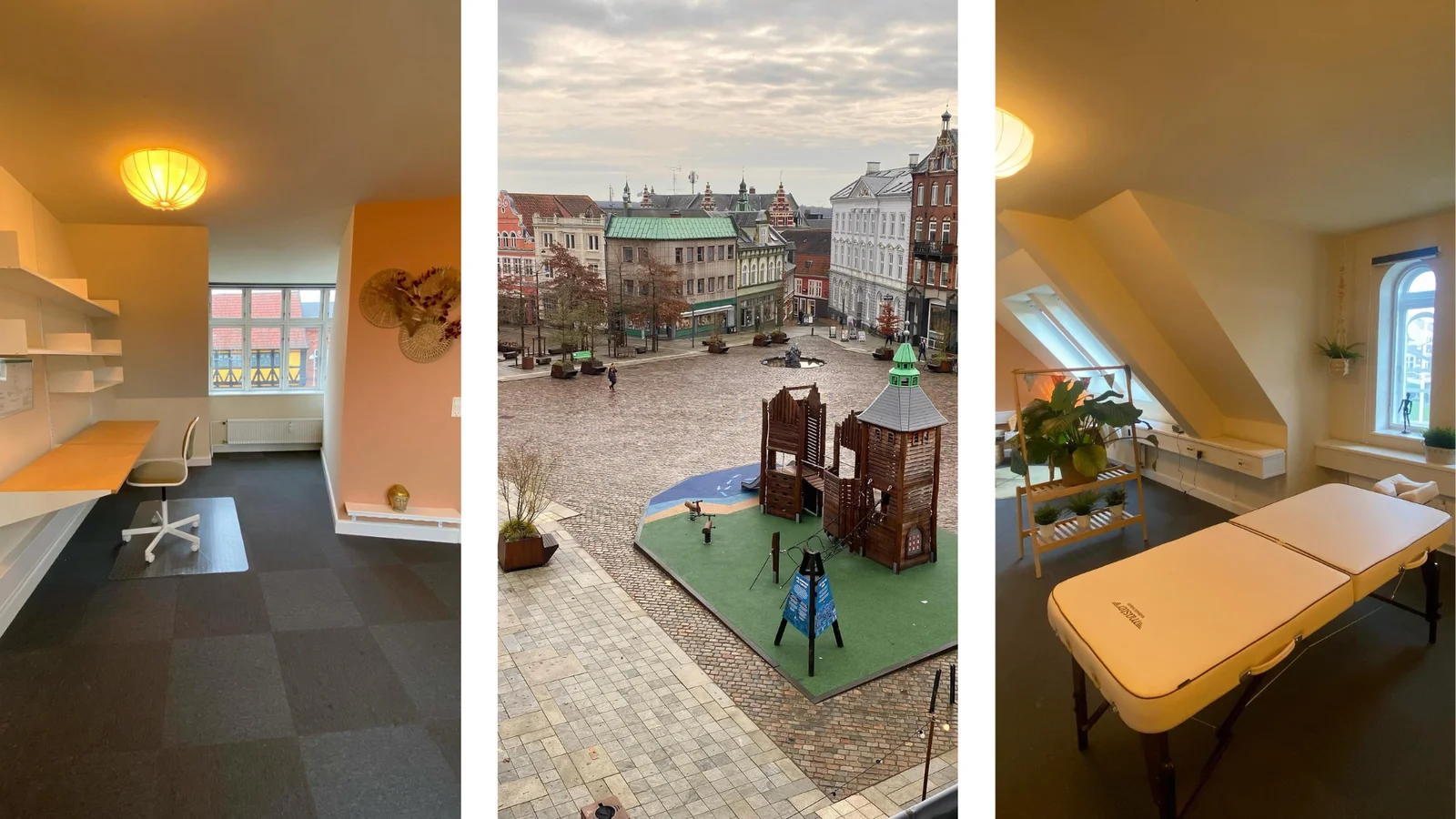 Er du behandler og på udkig efter et lækkert lokale centralt i Svendborg? Så udelejes VelVærelset