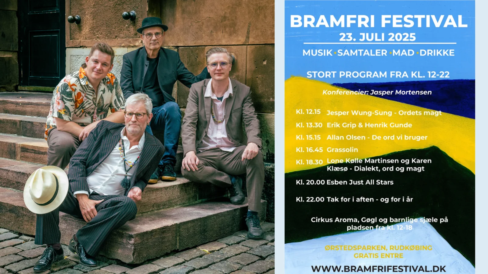 For tredje år i træk sætter Bramfri Festival fokus på både sprog og musik