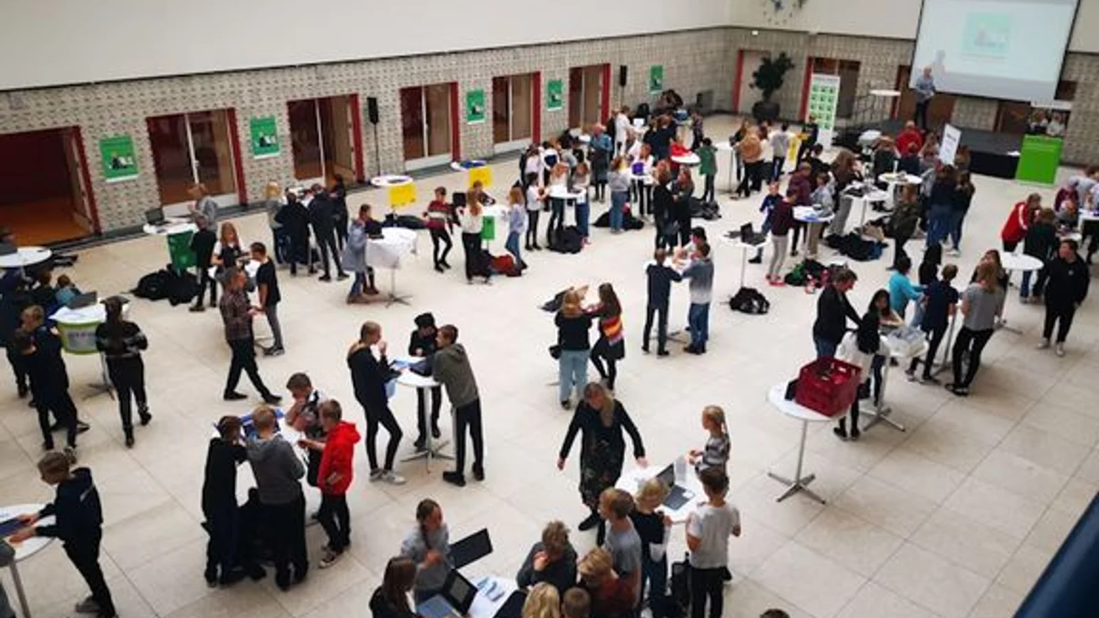 Unge klimahelte fra Tåsingeskolen repræsenterer Svendborg