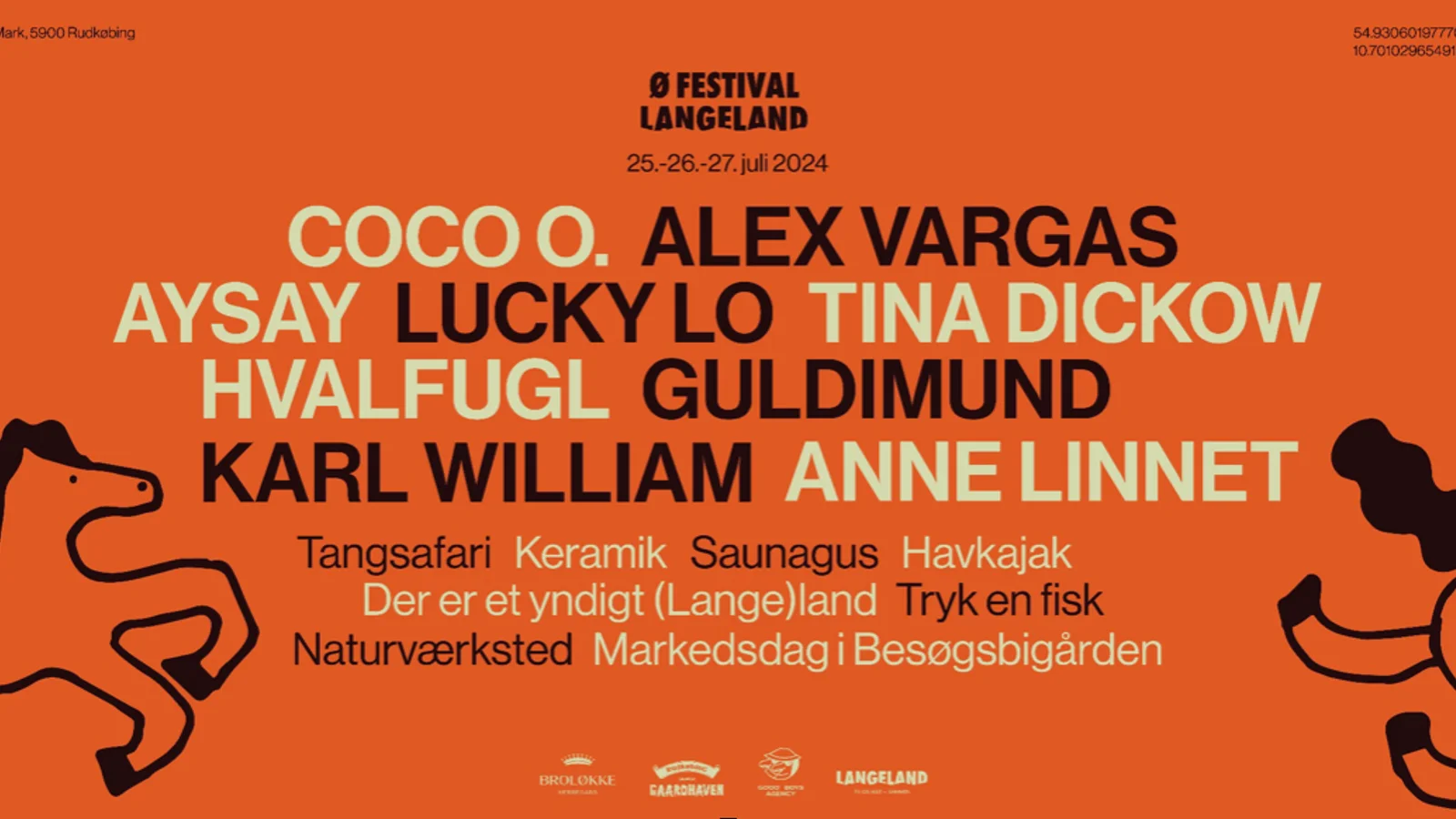 Langeland er hovednavnet på Ø Festival