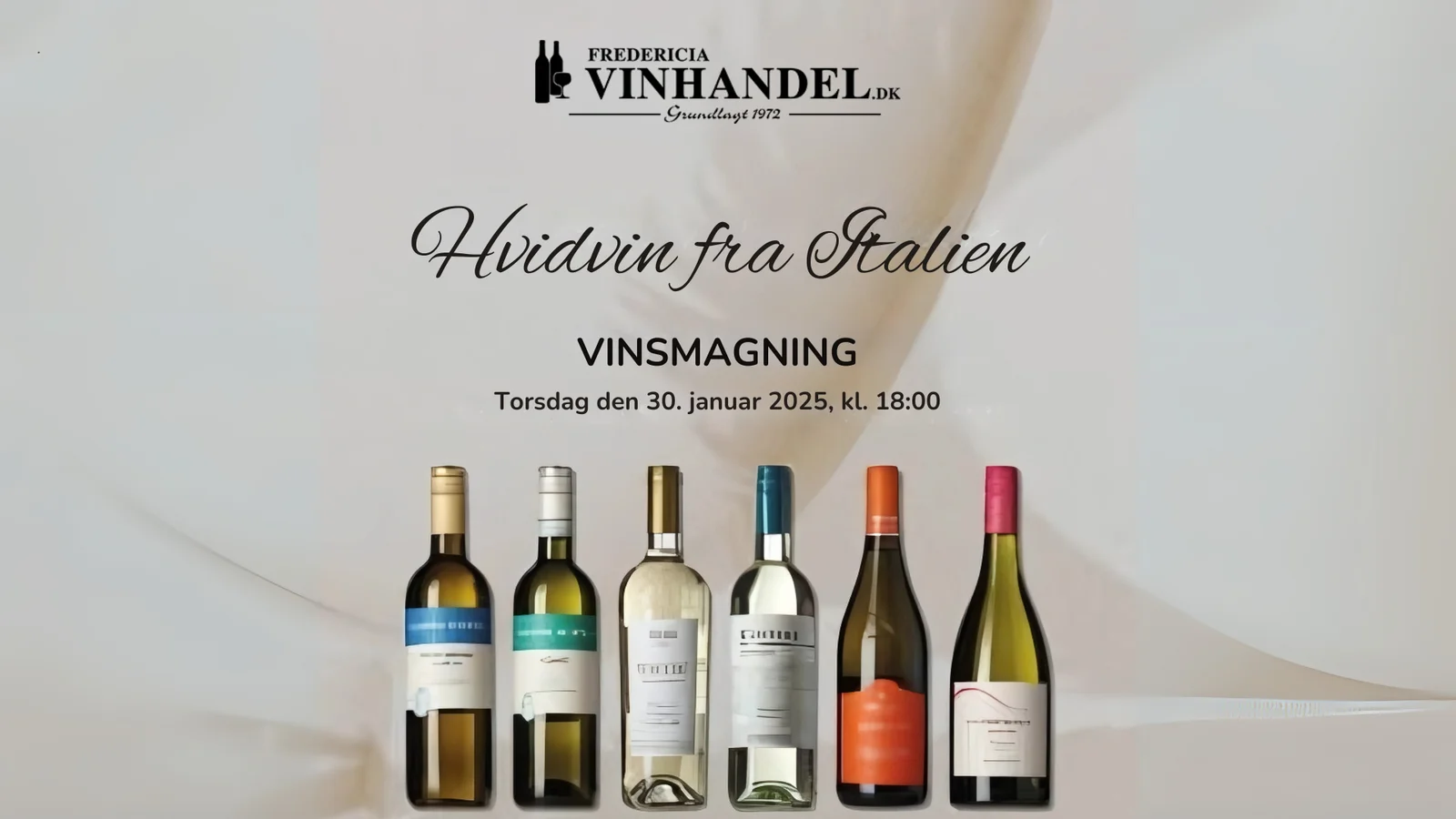 Start året ud med en velsmagende vinsmagning hos Fredericia Vinhandel