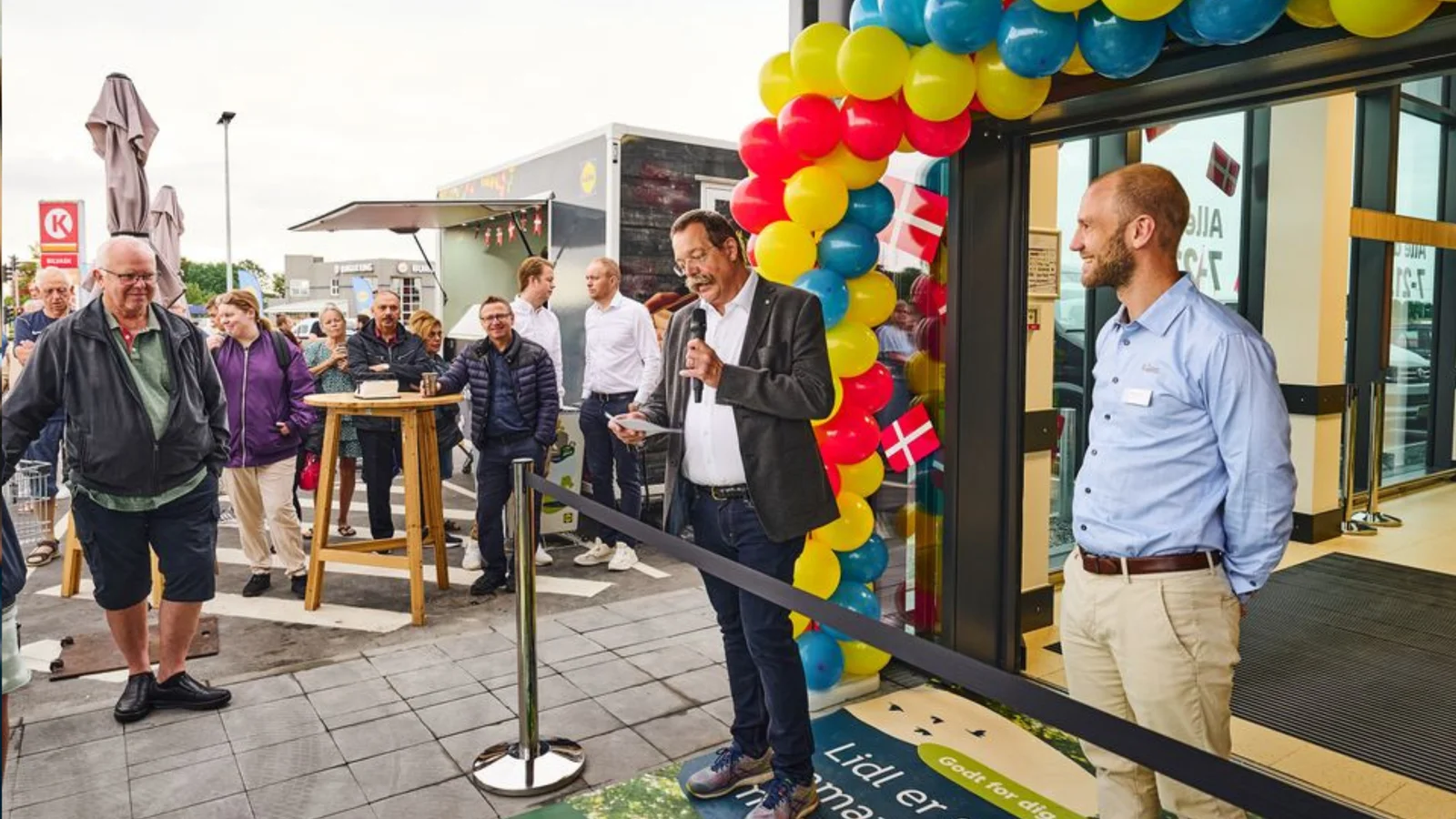 Erritsøs nye Lidl blev taget godt imod