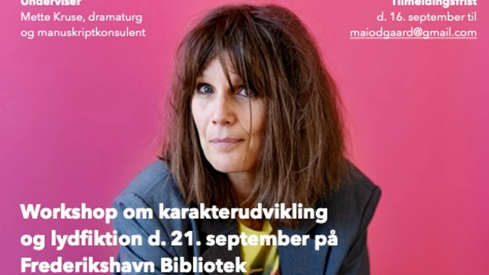 Lær om skarpe karakterer og fascinerende lydfortællinger