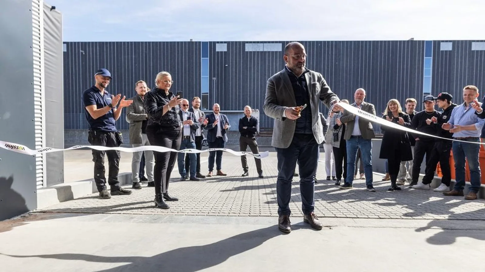 Vossloh indvier ny sporskiftefabrik i Fredericia