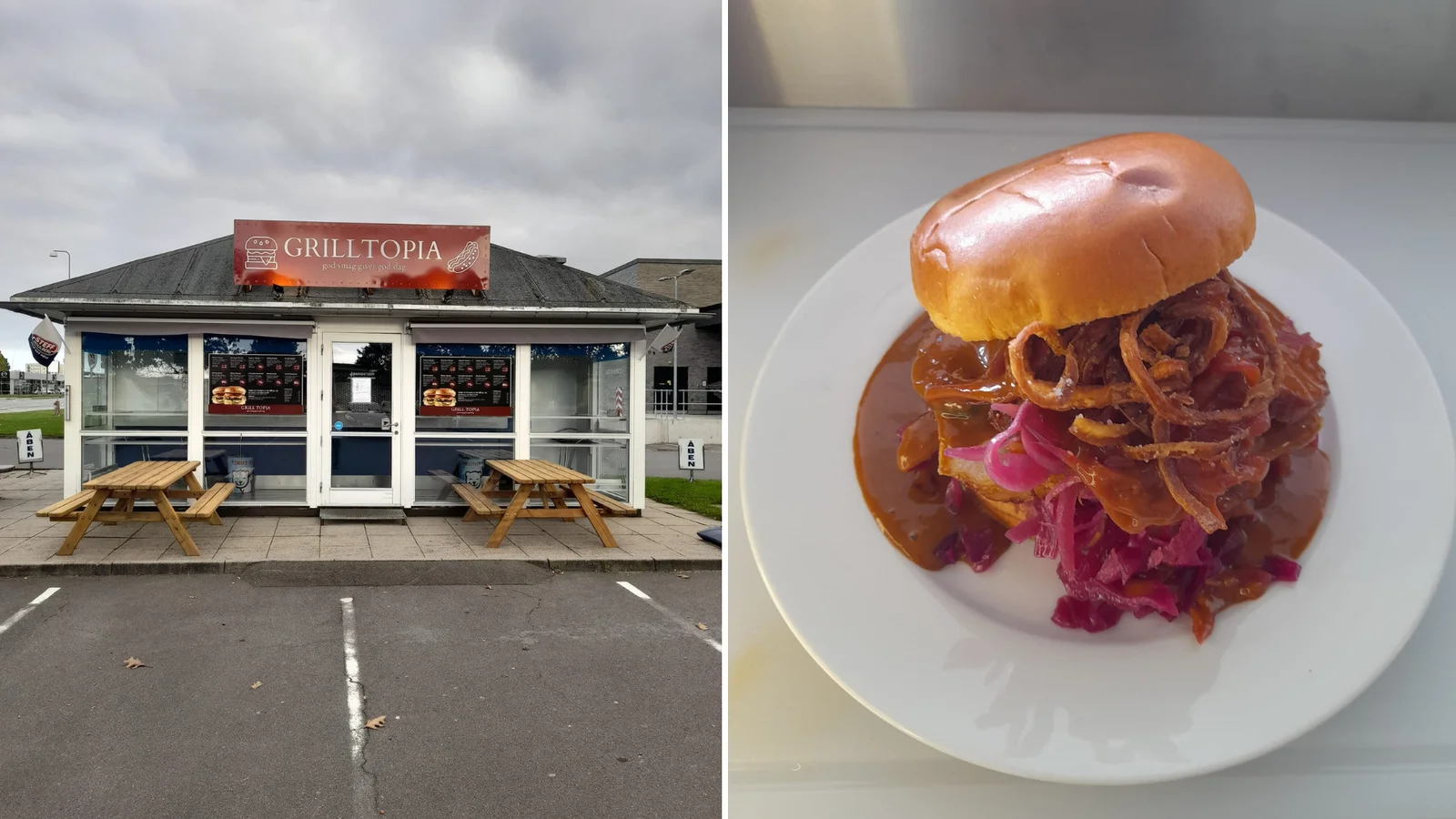 GrillTopia har fået ny hjemmeside, hvor du kan bestille aftensmaden og få rabat