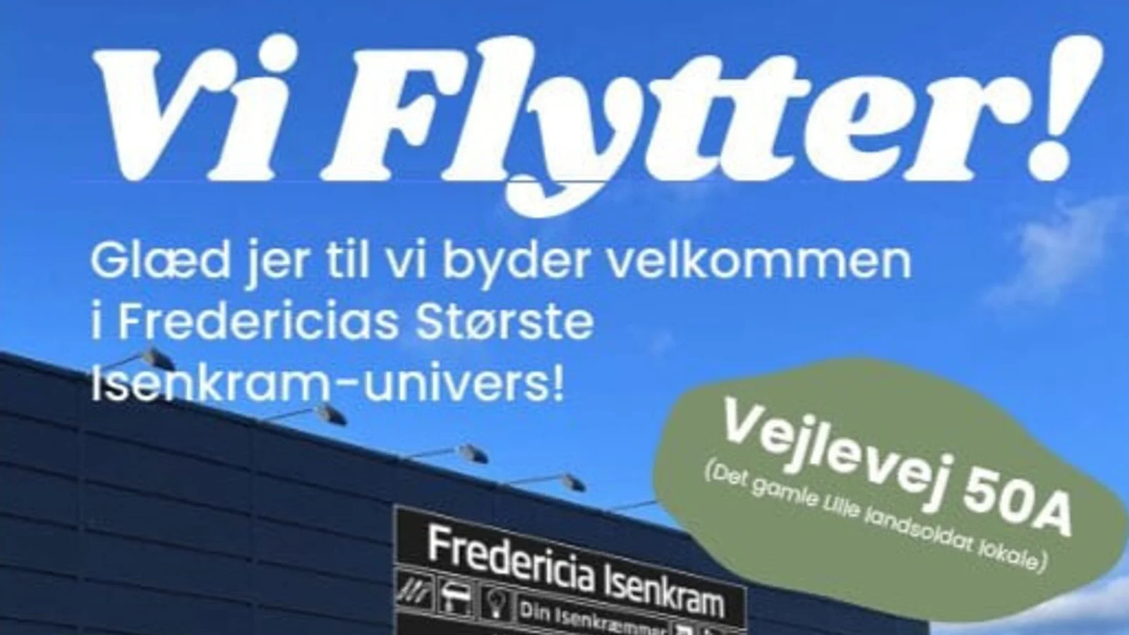 Designerabe og airfryer til 1 kr.: Fredericia Isenkram slår dørene op med stærke køtilbud