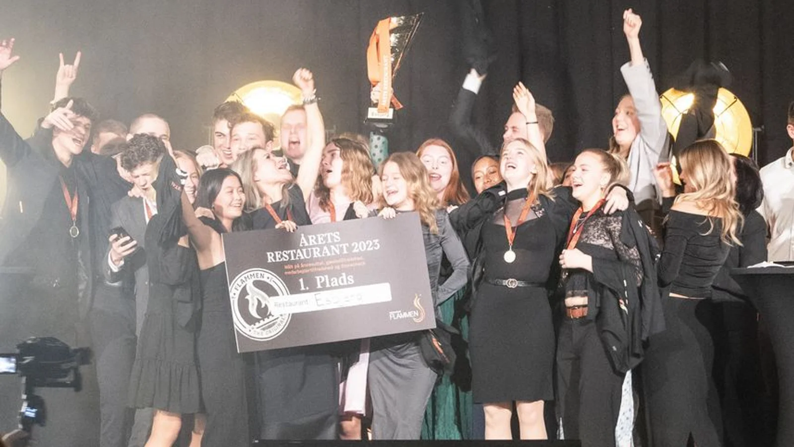 Kæmpe årsfest og awardshow for alle Flammens restauranter