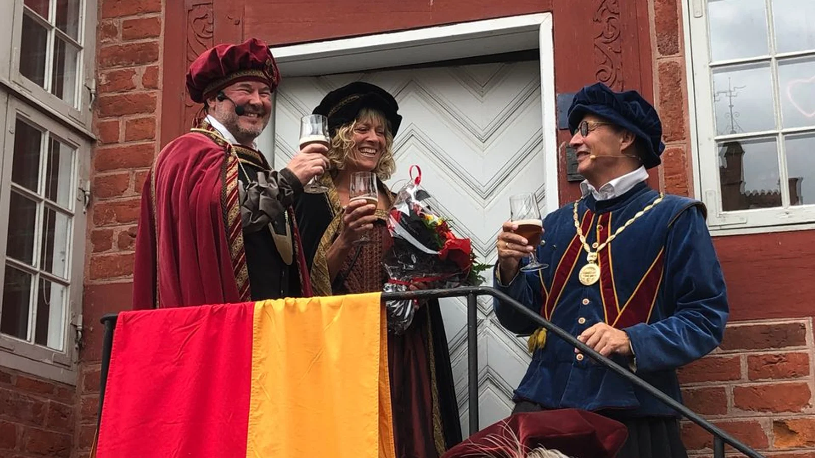 Ni æreshertuger fra Haderslev fortæller