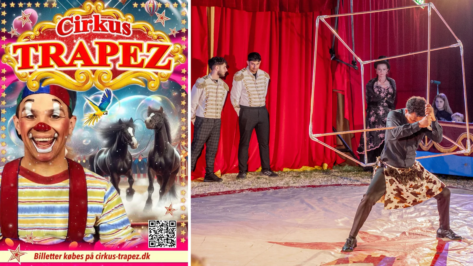 Cirkus Trapez kommer til Horsens med årets forestilling "Sikke et Cirkus"