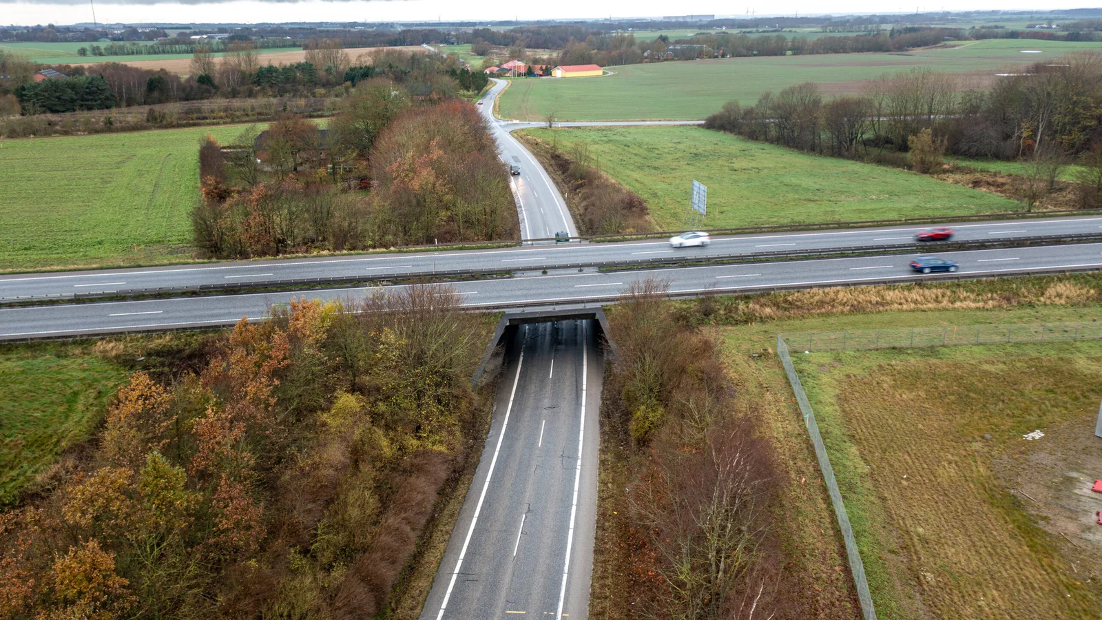 Flere lokale veje spærres, når Vejdirektoratet udvider tunneler under E45