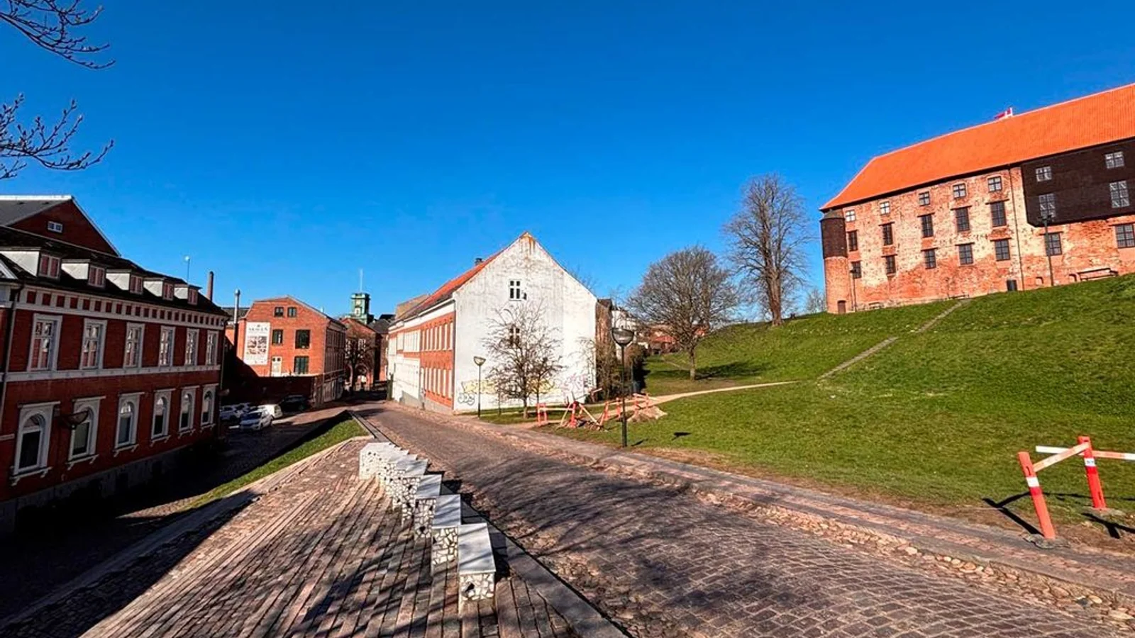Omfattende ledningsarbejde i Kolding bymidte