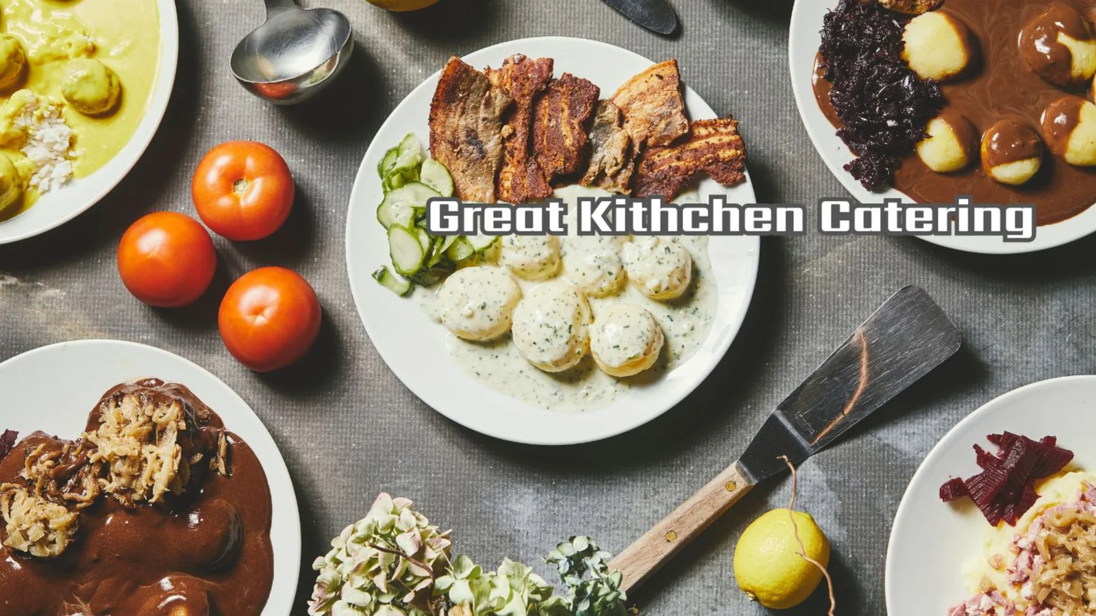 Bestil maden til sommerens fester hos GK Catering