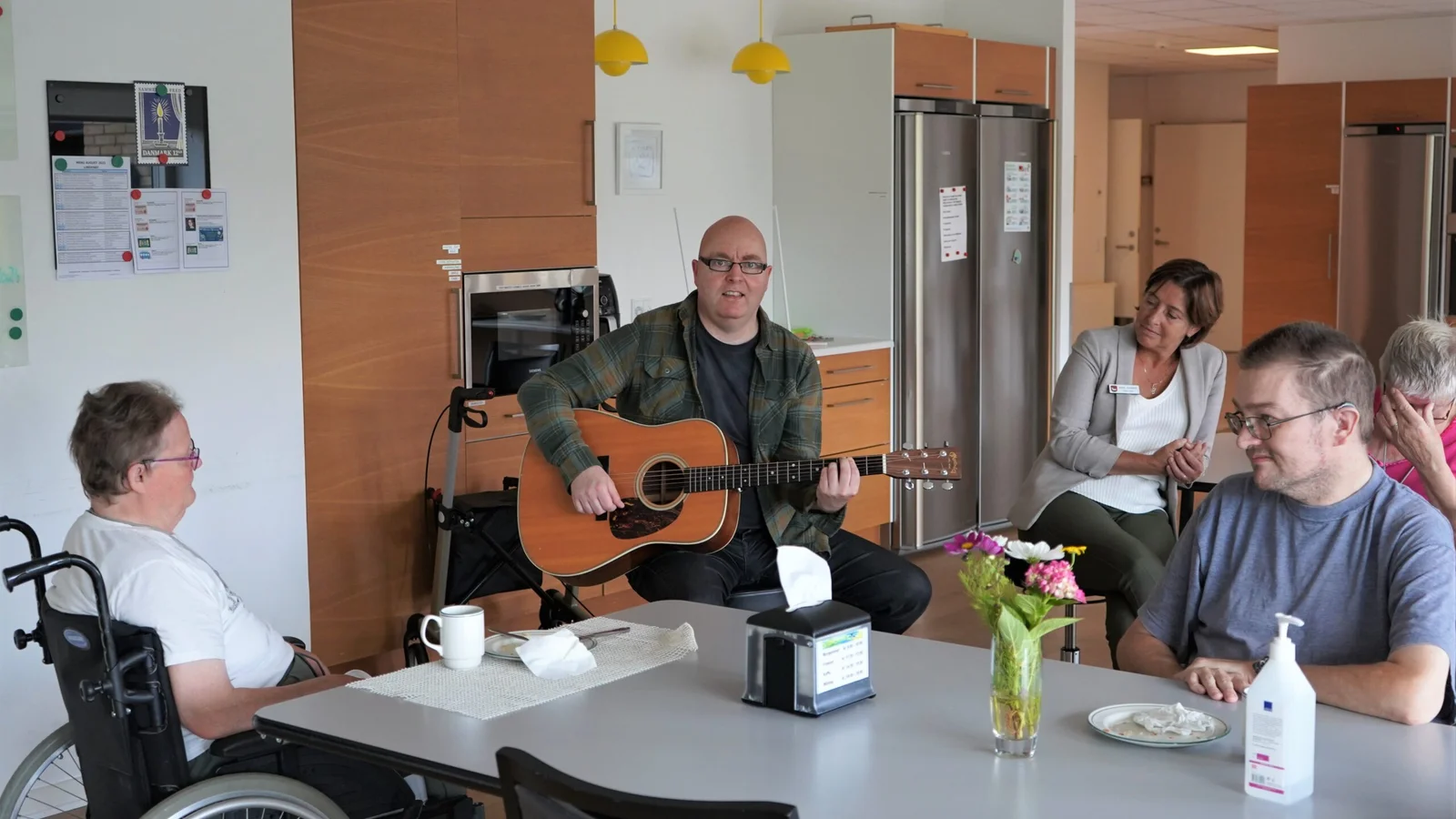Musik på recept hos Døgnrehabiliteringen i Horsens