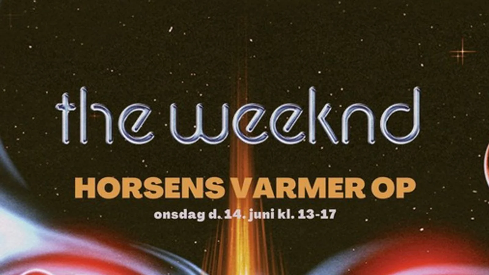 Hele Horsens varmer op: Fest med på Torvet inden The Weeknd-koncerten