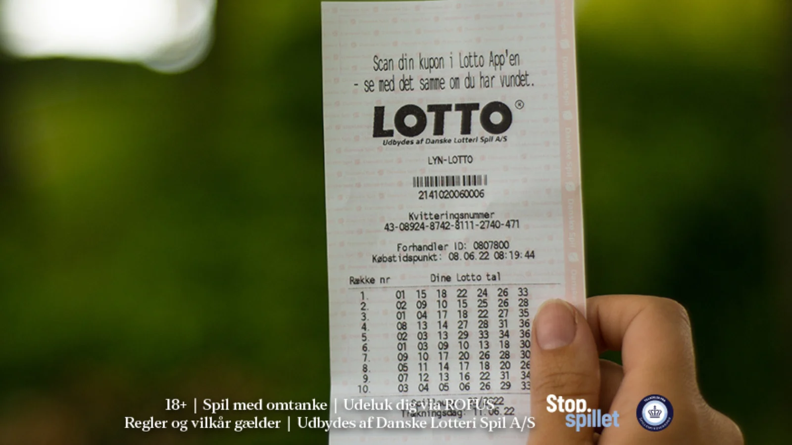 Heldig koldingenser blev Lotto-millionær lørdag aften