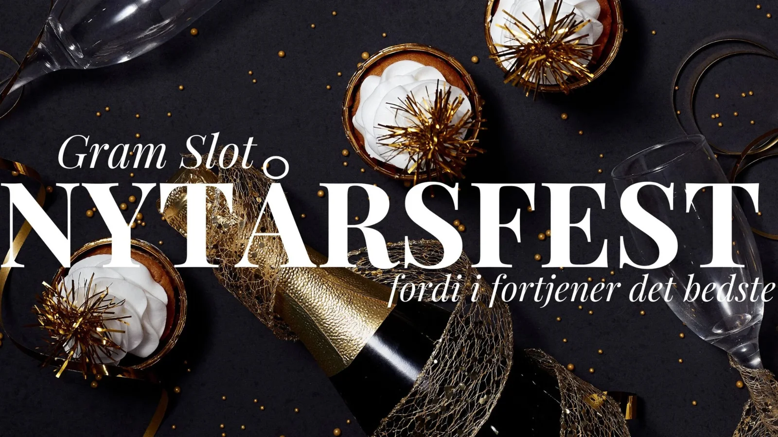 Nytårsaften med middag, musik og overnatning på Gram Slot