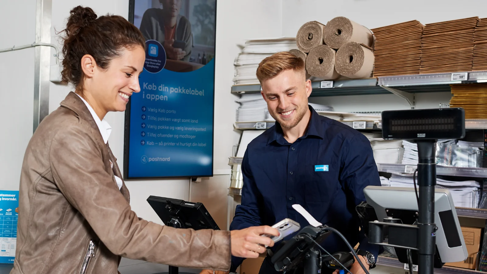 Ny PostNord pakkeshop hos 7-Eleven i Herning