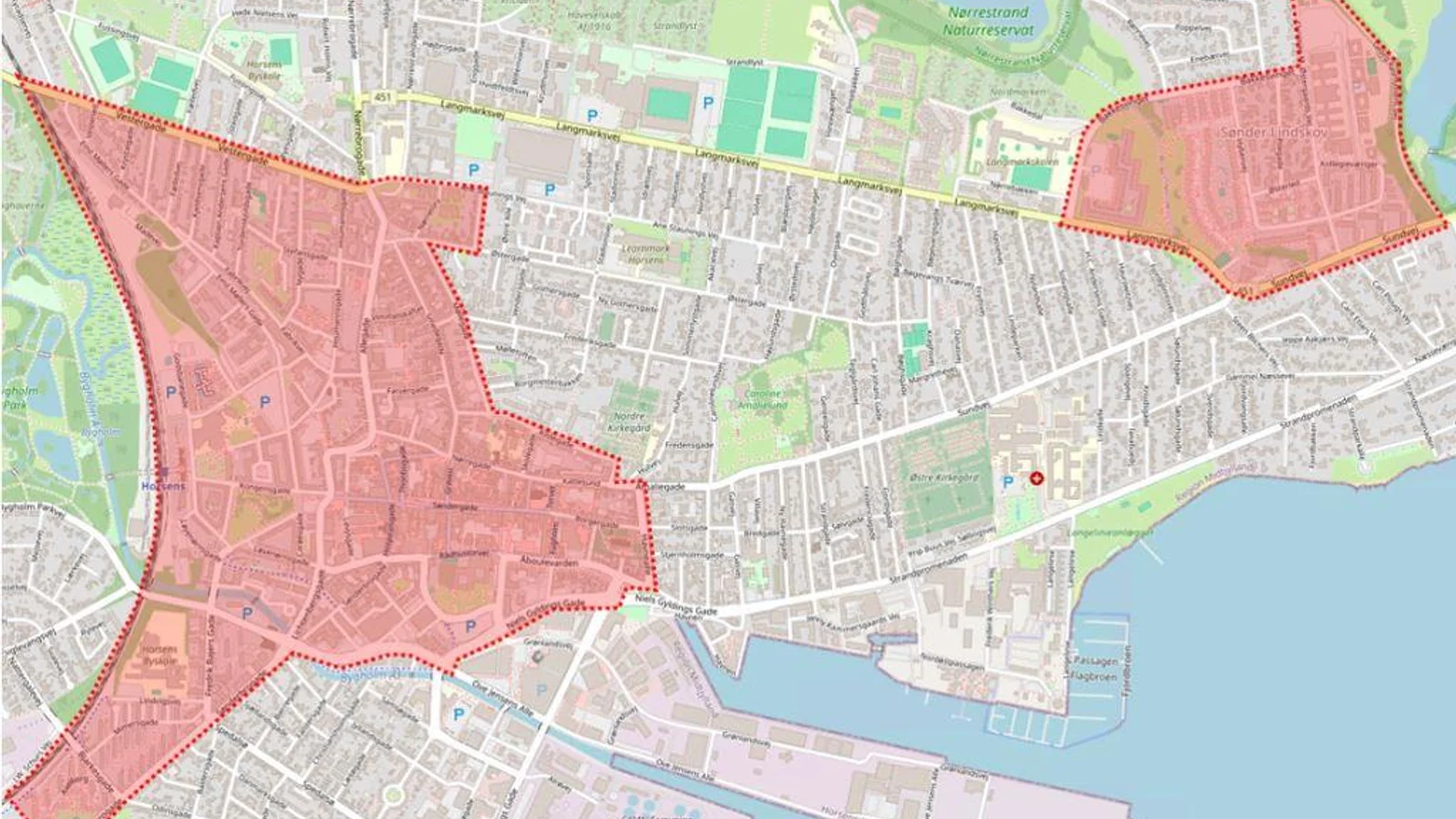 Sydøstjyllands Politi gør status efter oprettelsen af visitationszoner i Horsens